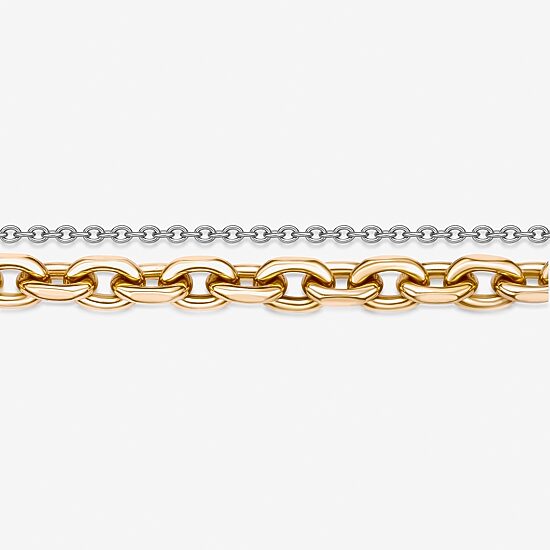 Mens Stainless Steel 22 Inch Link Chain Necklace