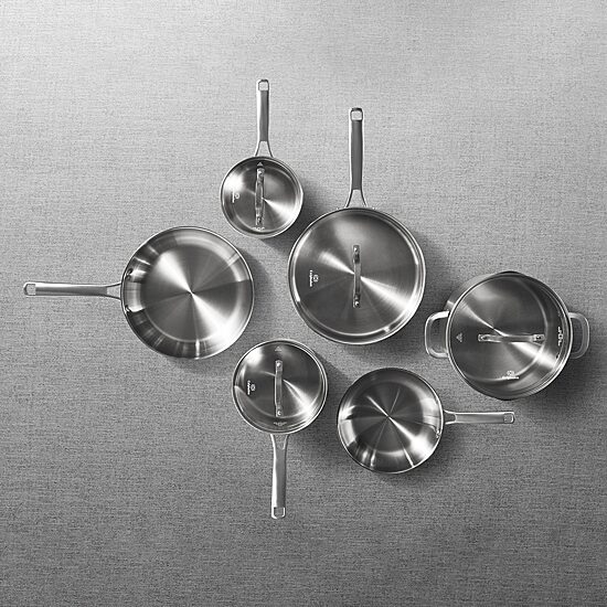 Calphalon Stainless Steel 10-pc. Cookware Set