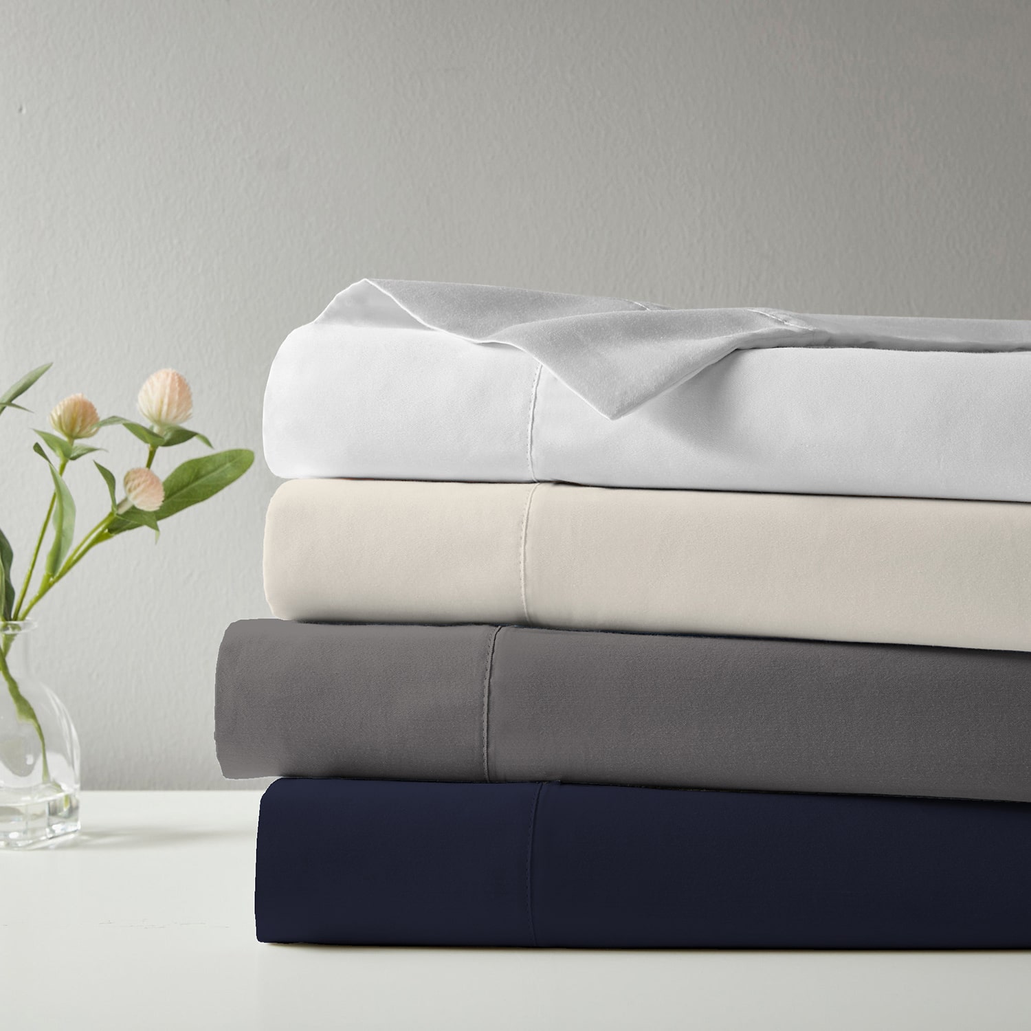 Purity Home 100% Organic Cotton Eco-Friendly & Lightweight Sheet Set Pillowcases