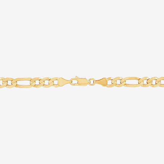 Mens 22 - 30 Inch 10K Gold Link Necklace