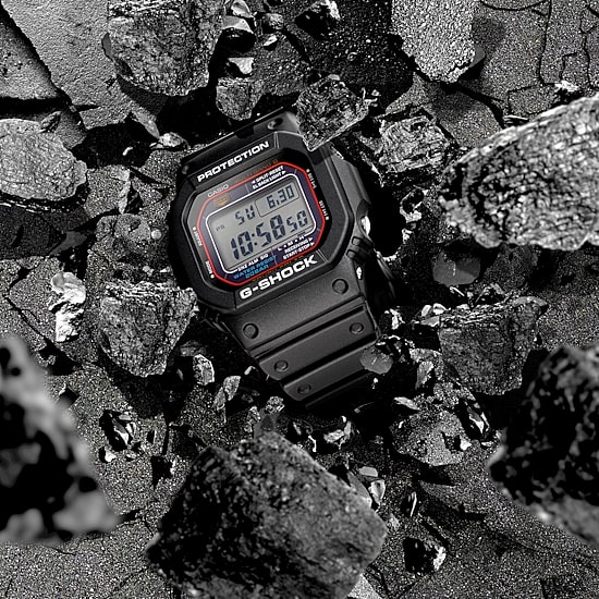 Casio® G-Shock Tough Solar Mens Atomic Timekeeping Chronograph Watch GWM5610-1CR