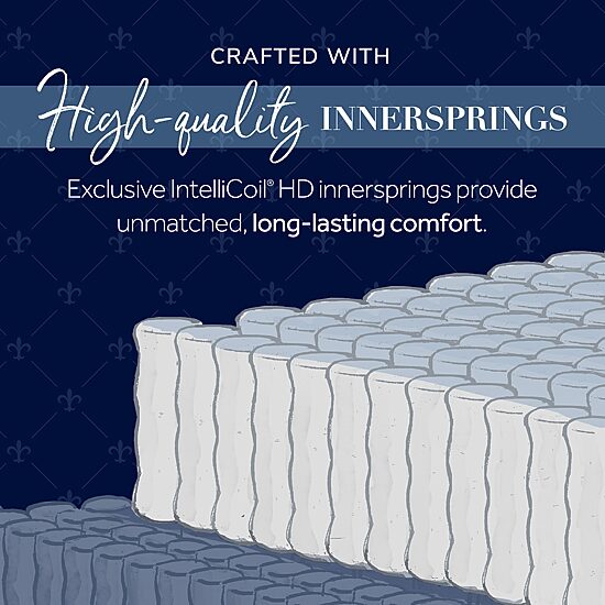 Stearns & Foster Reserve 17" Soft Euro Pillow Top - Mattress Only