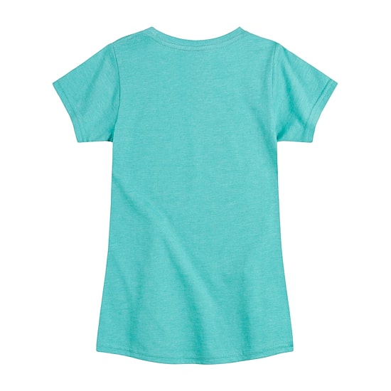 Big Kid Girls Round Neck Short Sleeve Classic Fit Barbie Graphic T-Shirt