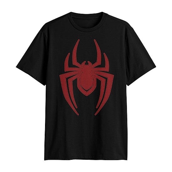 Mens Short Sleeve Spiderman Graphic T-Shirt