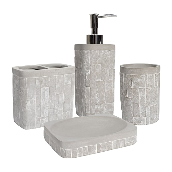 Sweet Home Collection™ Avalon 4-pc. Bath Accessory Set