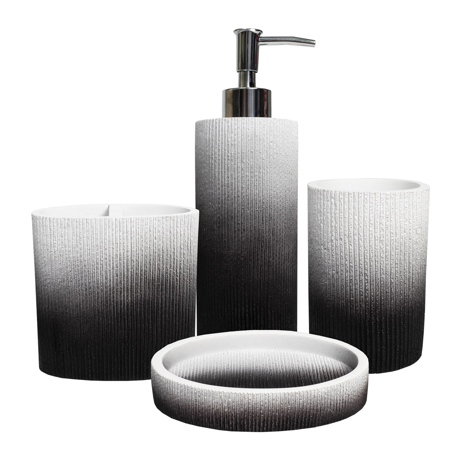 Sweet Home Collection Urbana 4-pc. Bath Accessory Set
