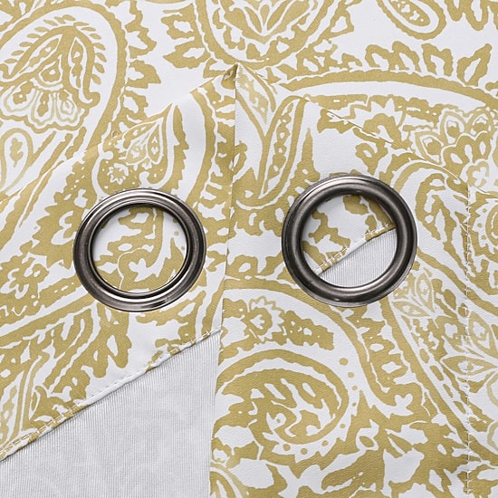Regal Home Hardy Grommet Top Blackout Set of 2 Curtain Panel