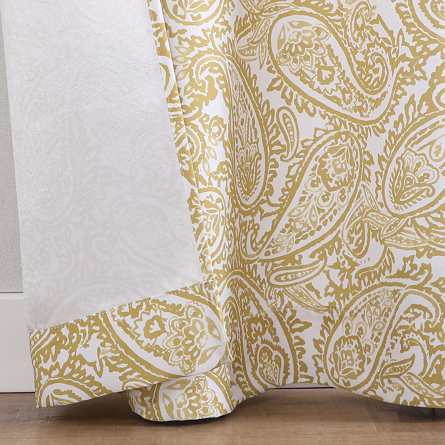 Regal Home Hardy Grommet Top Blackout Set of 2 Curtain Panel