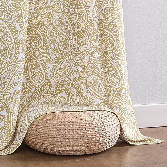 Regal Home Hardy Grommet Top Blackout Set of 2 Curtain Panel