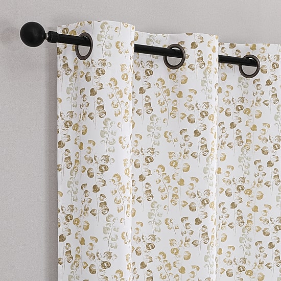 Regal Home Colin Grommet Top Blackout Set of 2 Curtain Panel