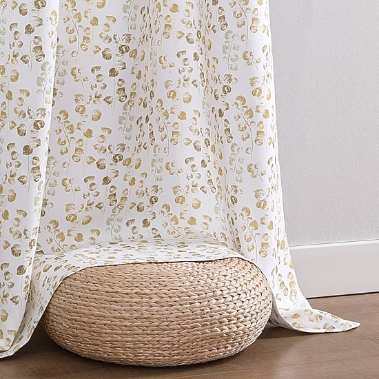 Regal Home Colin Grommet Top Blackout Set of 2 Curtain Panel