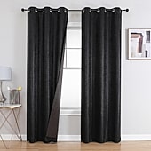Regal Home Callisto Grommet Top Blackout Set of 2 Curtain Panel