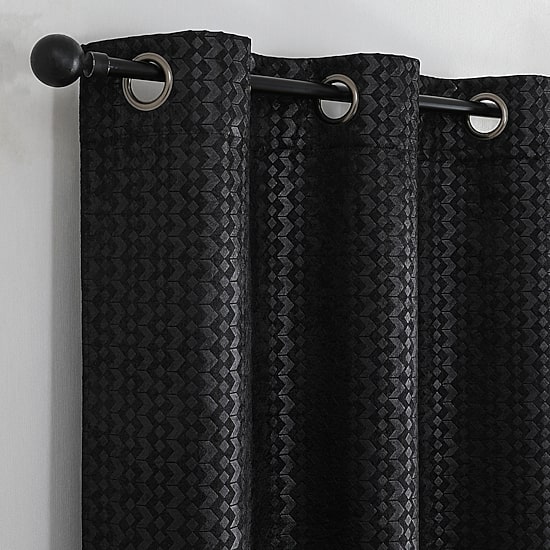 Regal Home Callisto Grommet Top Blackout Set of 2 Curtain Panel