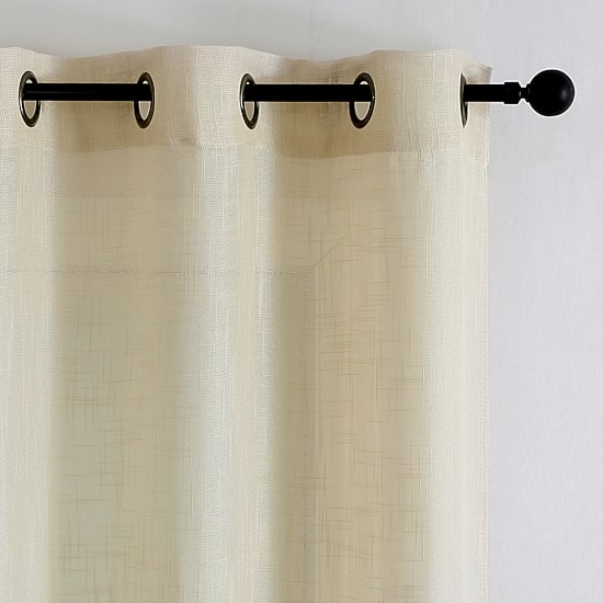 Newton Grommet Top Sheer Set of 2 Curtain Panel
