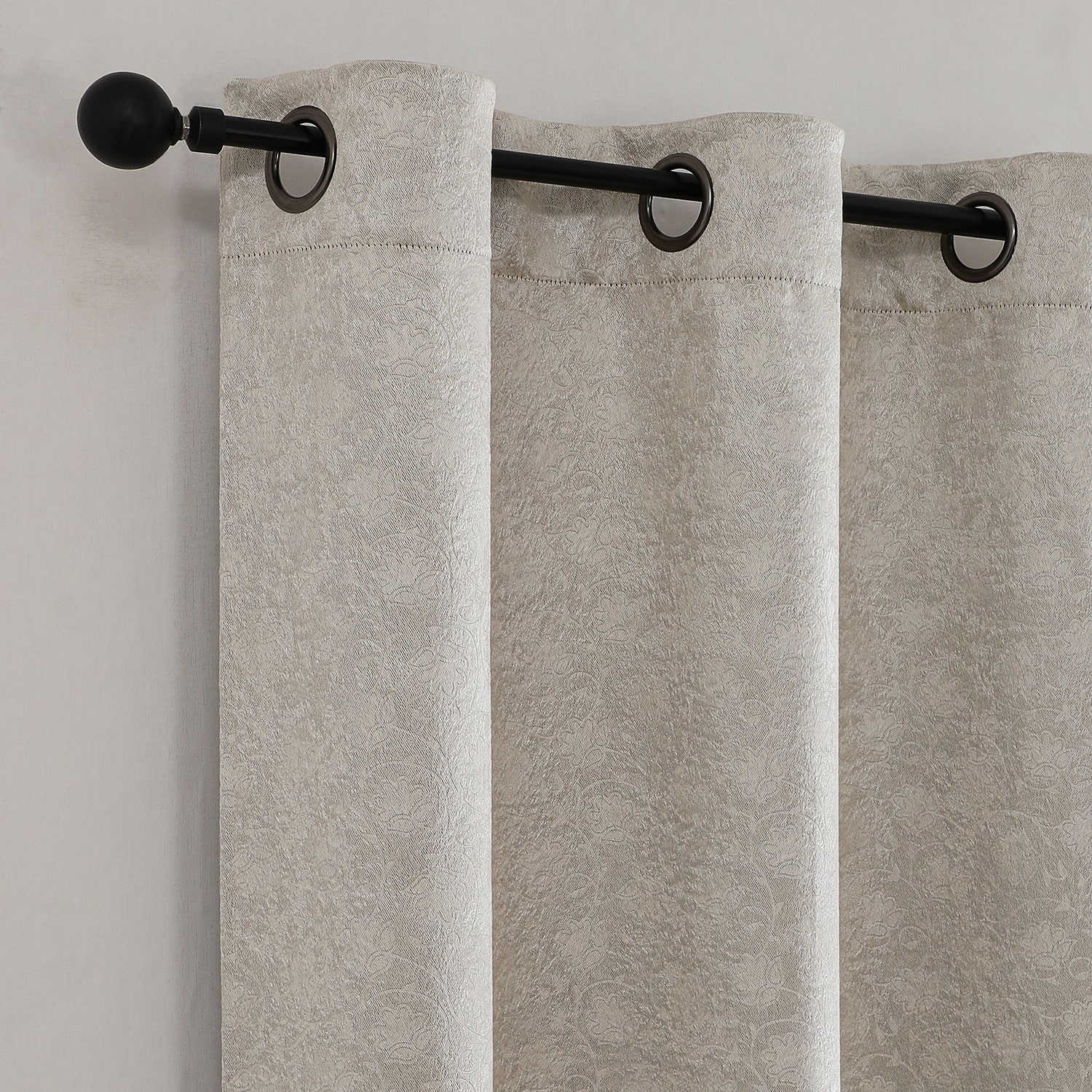Roosevelt Grommet Top Blackout Set of 2 Curtain Panel