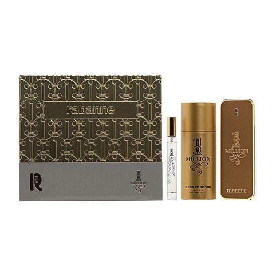 Rabanne One Million 3-Pc Gift Set