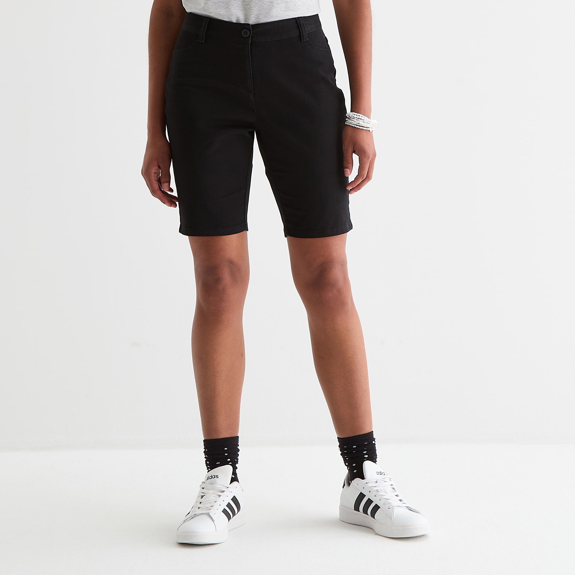 IZOD Womens 9 1/4" Juniors Bermuda Short