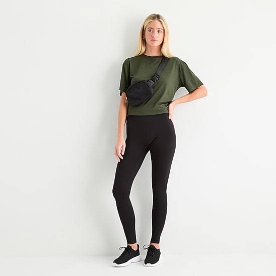 Xersion EverUltra™ Womens Quick Dry High Rise 28" Active Full Length Leggings