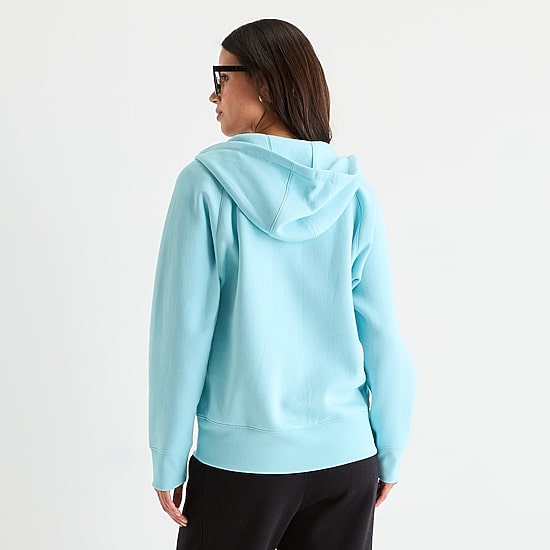 Xersion Womens Oversized Super Soft Fleece Full Zip Hoodie