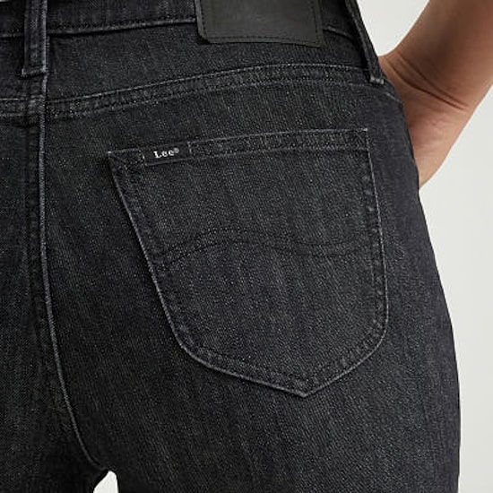 Lee Legendary Womens Mid Rise Stretch Fabric Relaxed Fit Jean