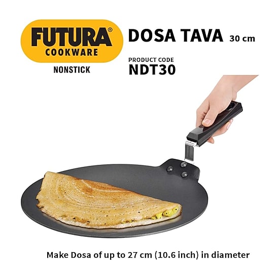 Hawkins Non-Stick 11" Dosa Tava Flat Pan