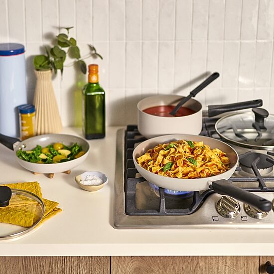 bella Ceramic 21-pc. Non-Stick Cookware Set