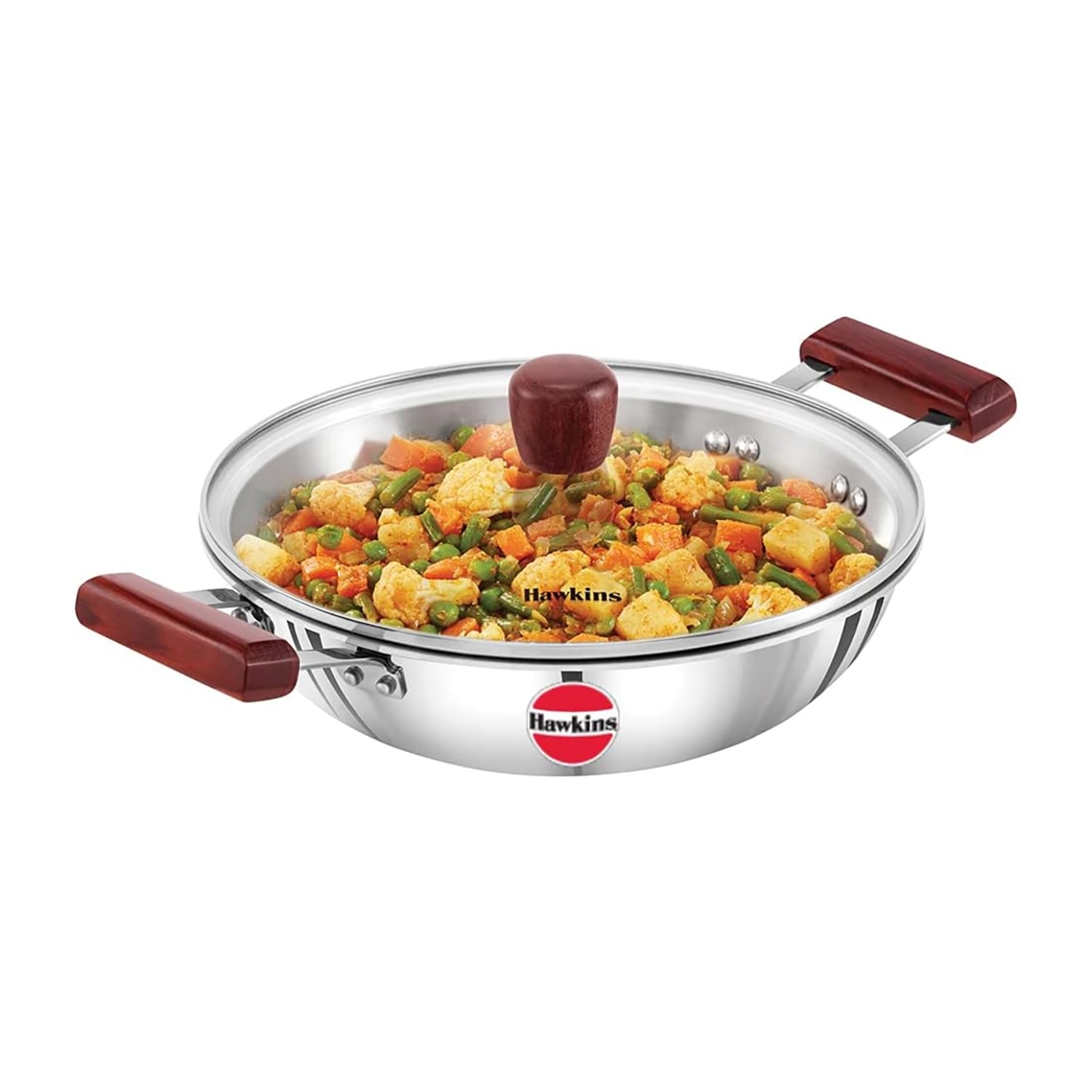 Hawkins Stainless Steel Tr-Ply 10" Frying Pan
