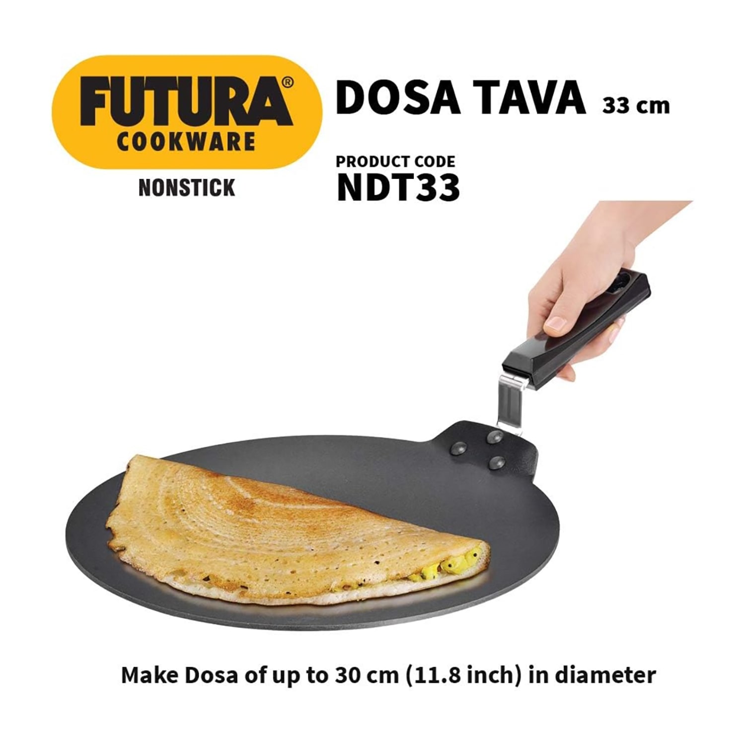 Hawkins Non-Stick 12" Dosa Tava Pan
