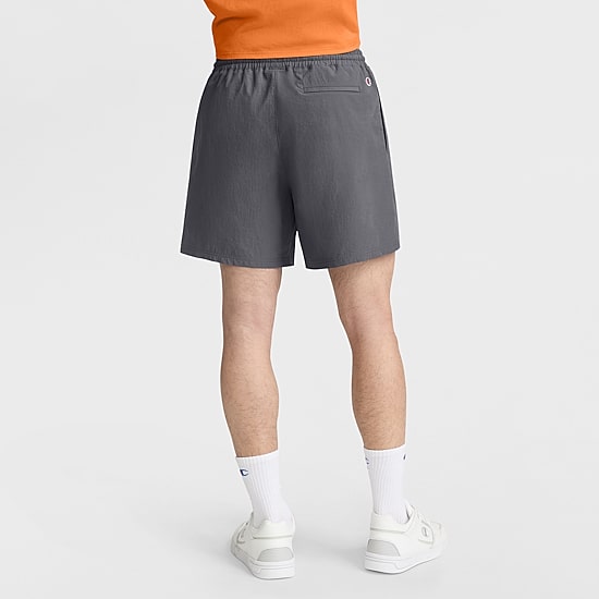 Champion Mens 6" Mid Rise Stretch Fabric Workout Shorts