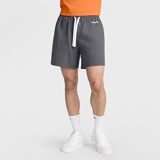 Champion Mens 6" Mid Rise Stretch Fabric Workout Shorts