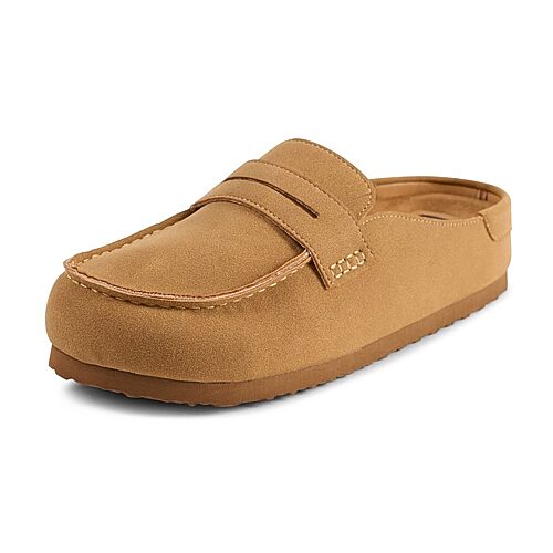 Dirty Laundry Californias Womens Moc Closed Toe Clogs In Beige