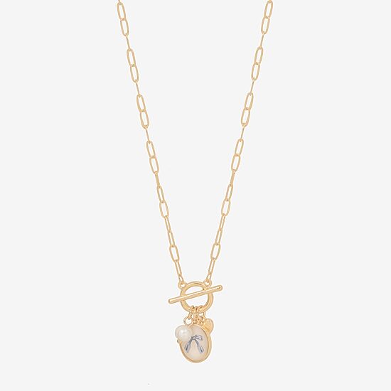 Bijoux Bar Delicates Womens 18 Inch Link Chain Necklace
