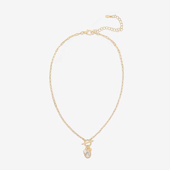 Bijoux Bar Delicates Womens 18 Inch Link Chain Necklace
