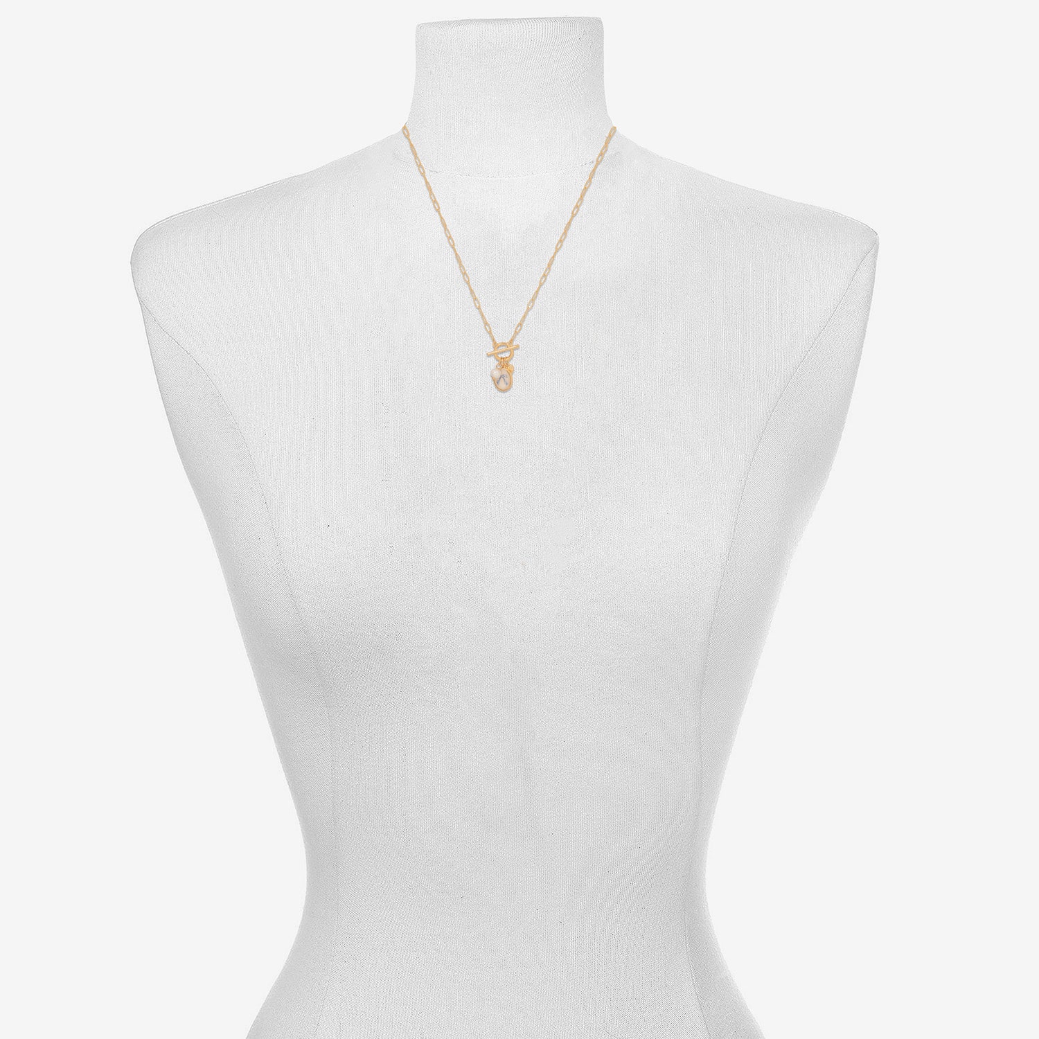 Bijoux Bar Delicates Womens Inch Link Chain Necklace