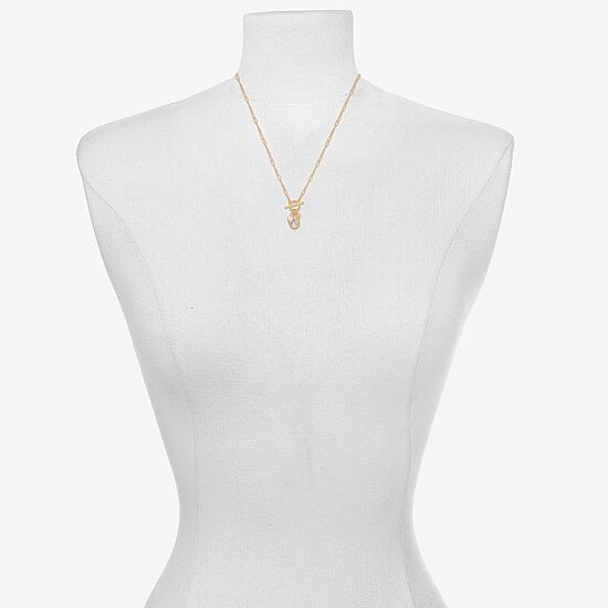Bijoux Bar Delicates Womens 18 Inch Link Chain Necklace