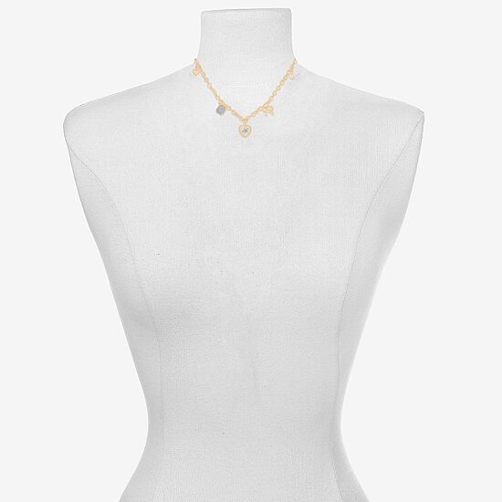 Bijoux Bar Delicates Womens 16 Inch Link Chain Necklace