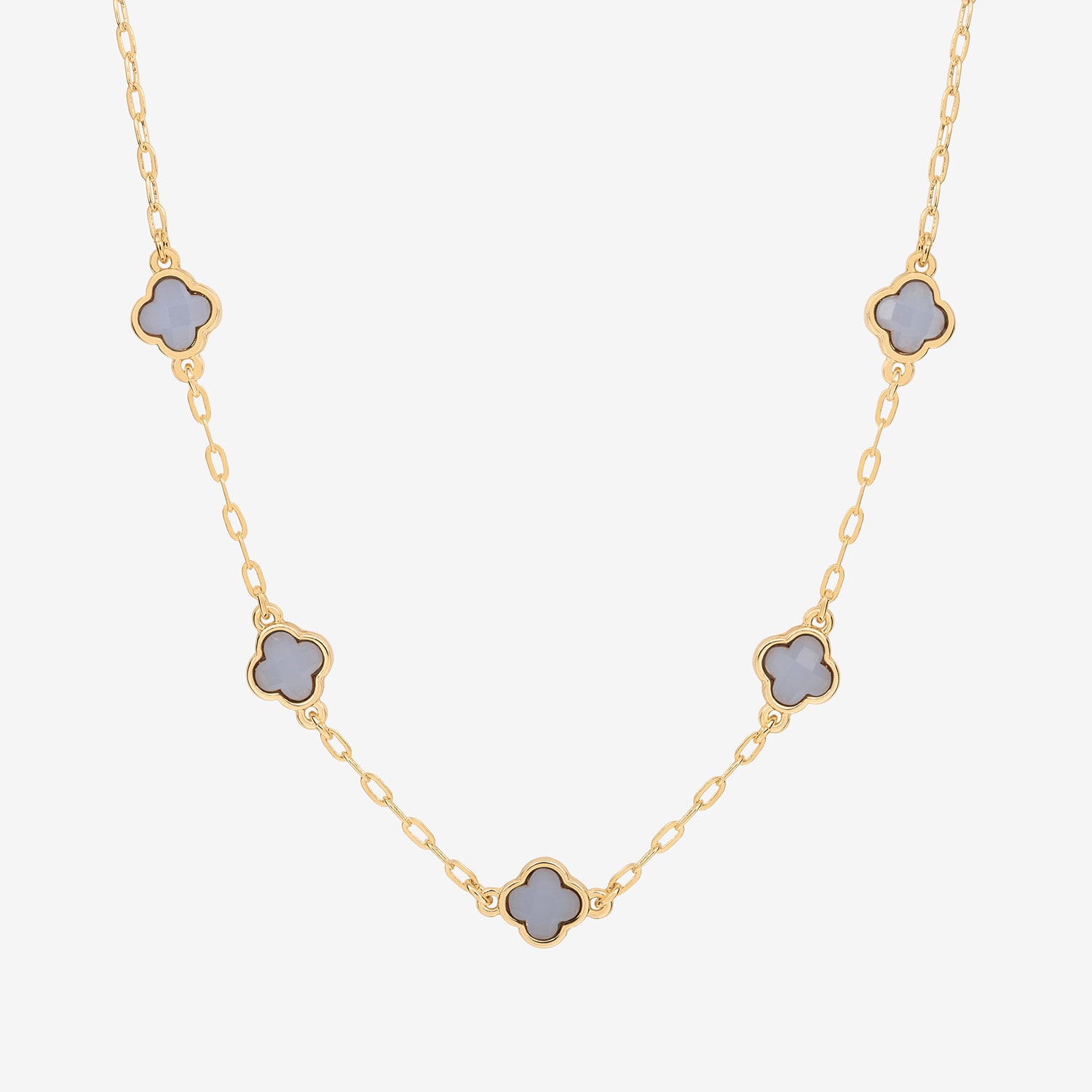 Bijoux Bar Delicates Womens 16 Inch Link Chain Necklace