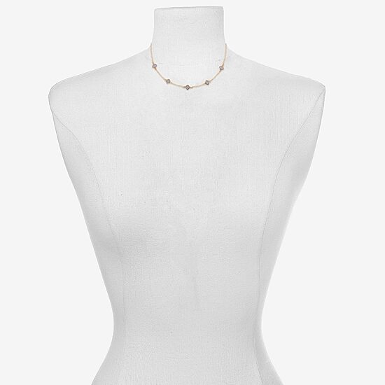 Bijoux Bar Delicates Womens 16 Inch Link Chain Necklace