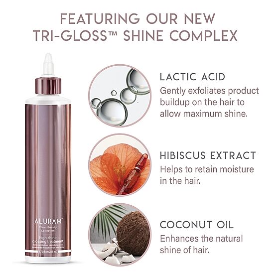 Aluram High Shine Glossing Hair Treatment 9.8 oz.