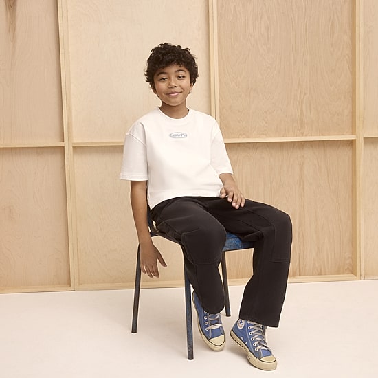 Levi's® Big Kid Boys Crew Neck Short Sleeve Regular Fit Graphic T-Shirt