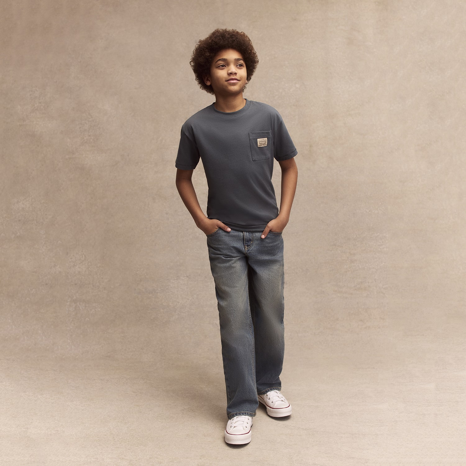 Levi's® Big Kid Boys Crew Neck Short Sleeve Regular Fit Graphic T-Shirt