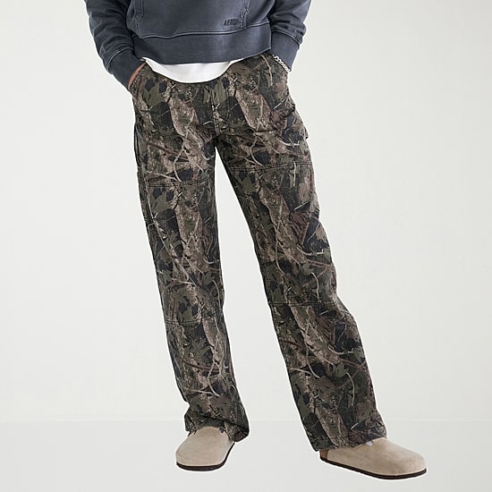 AEROPOSTALE Mens Super Baggy Fit Cargo Pant