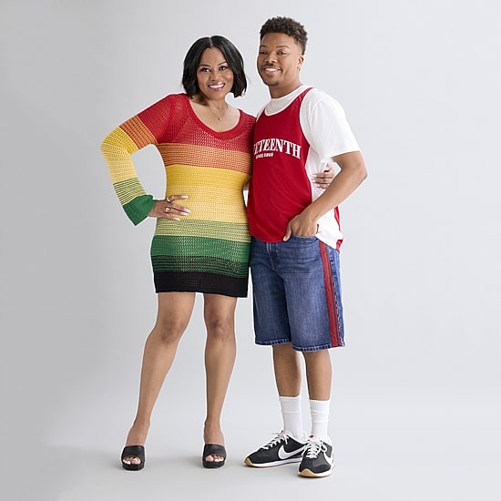 Hope & Wonder Juneteenth Mens Crew Neck Short Sleeve Jersey