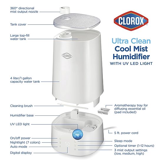 Clorox Cool Mist Humidifier