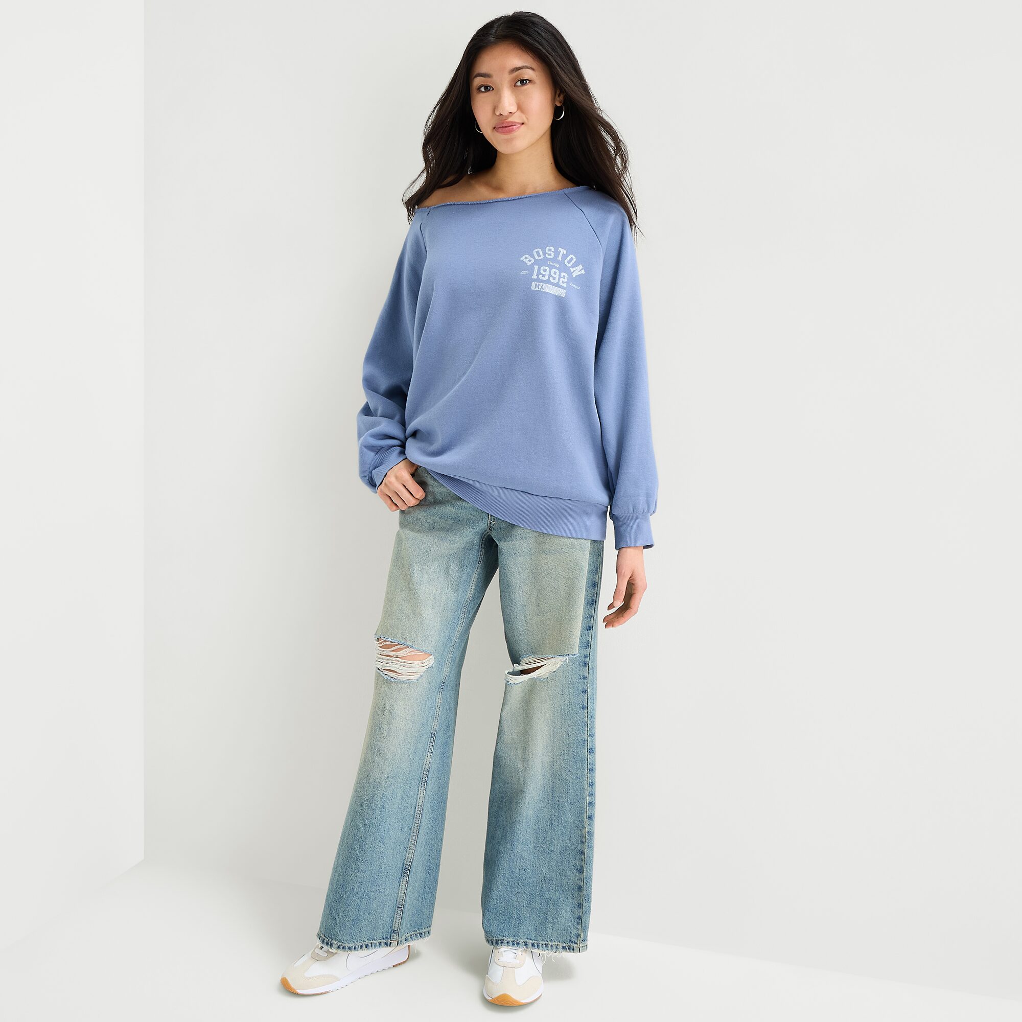 Arizona Womens Juniors Long Sleeve Sweatshirt