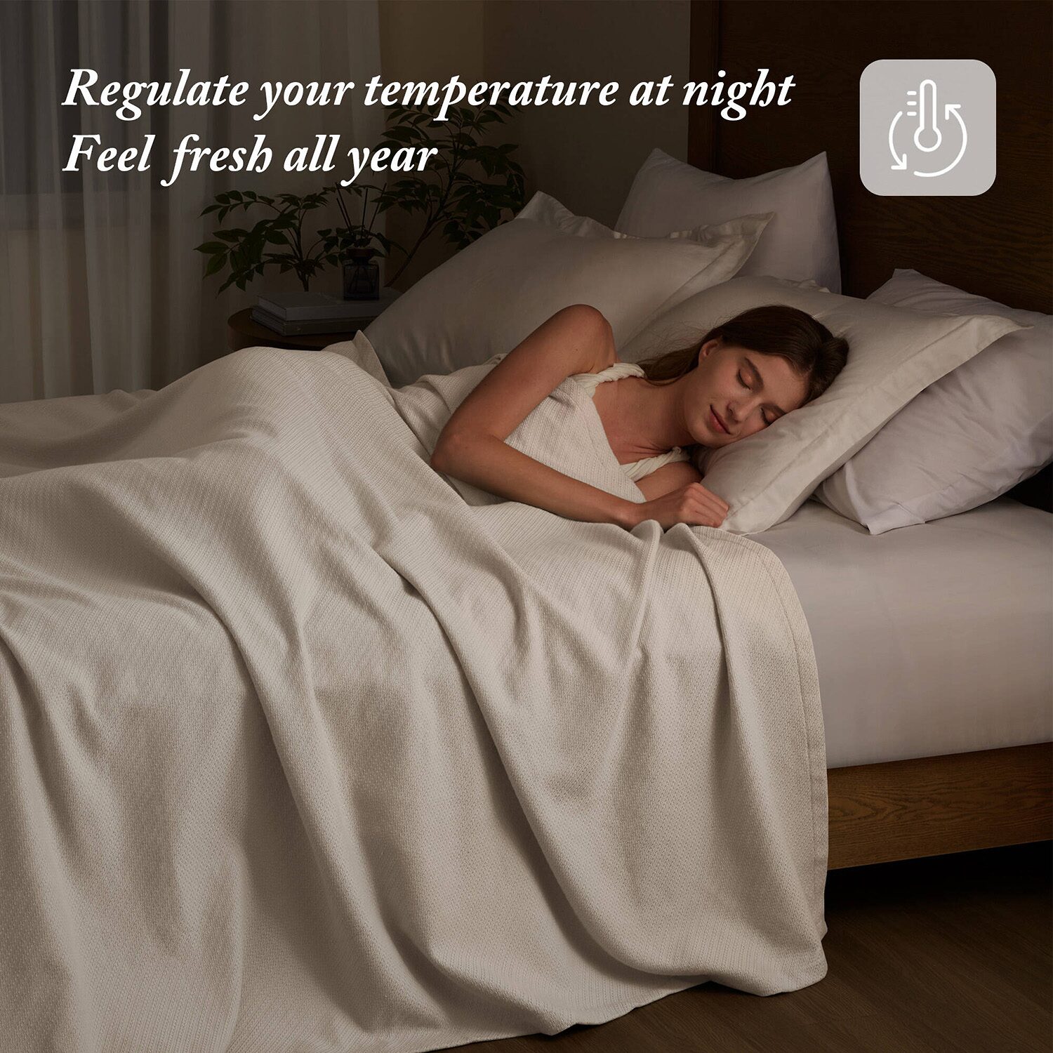 Madison Park Liquid Cotton Blanket