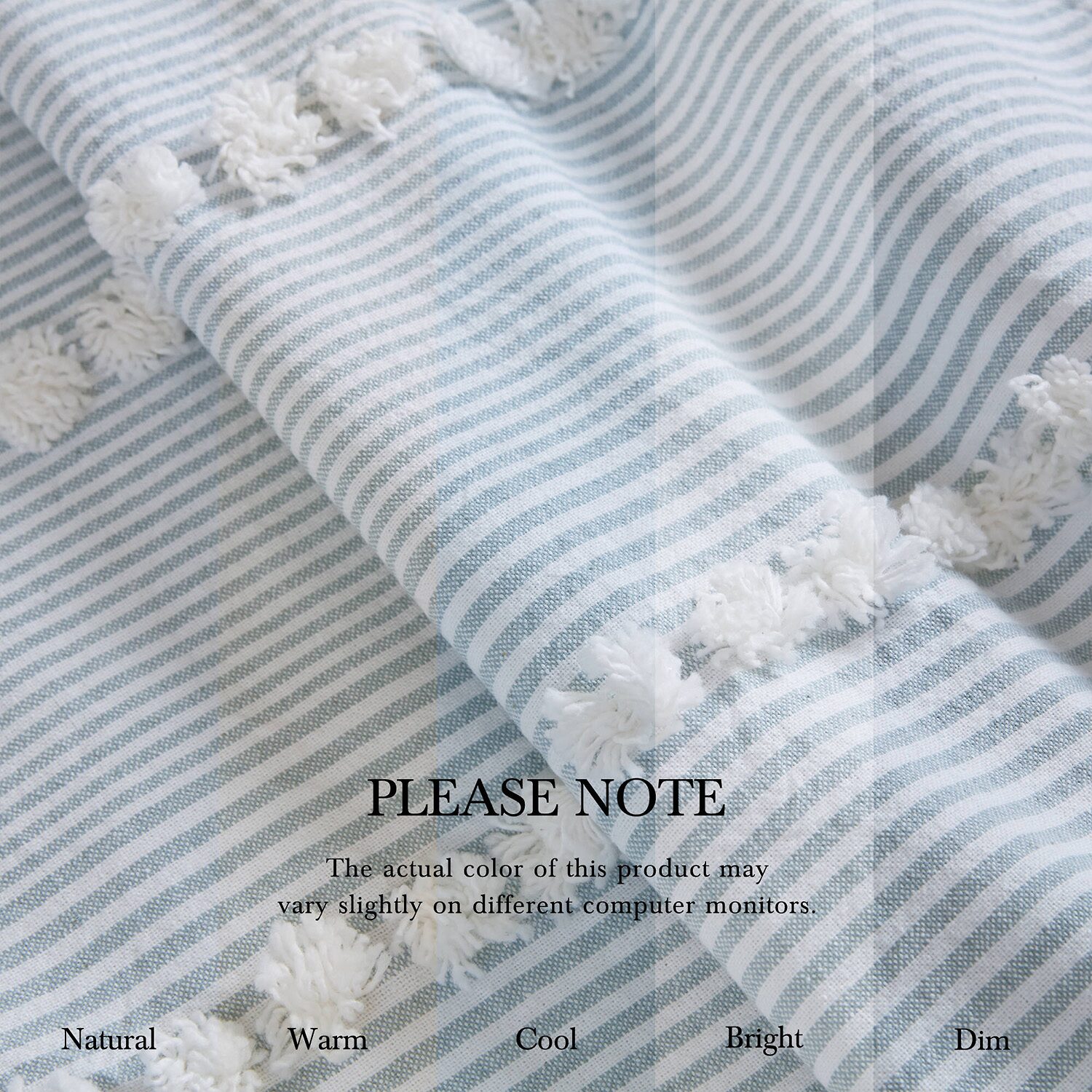 Harbor House Anslee Textured Stripe Shower Curtain