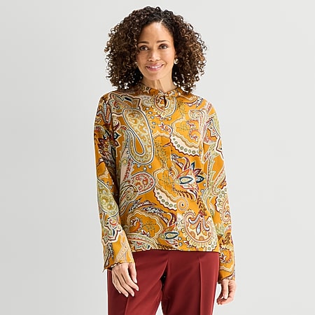jcpenney dress shirts womens Liz Claiborne Womens Long Sleeve Dress Shirt