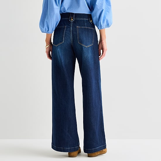 St. John's Bay Womens High Rise Regular Fit Jean