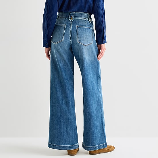 St. John's Bay Womens High Rise Regular Fit Jean